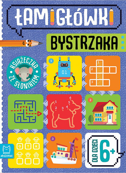 łamigłówki książeczka dla dzieci